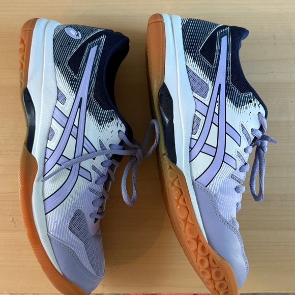 NEW Asics Gel Rocket Indoor Sport Shoes‎ Purple Women's Volleyball - Picture 5 of 7